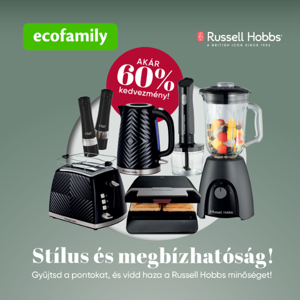 Ecofamily: Akár 60% kedvezmény