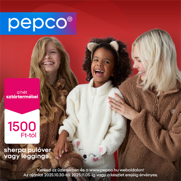 Pepco: Pulóver és leggings akció