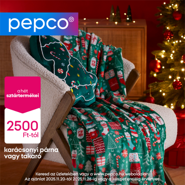 Pepco: Novemberi promóció