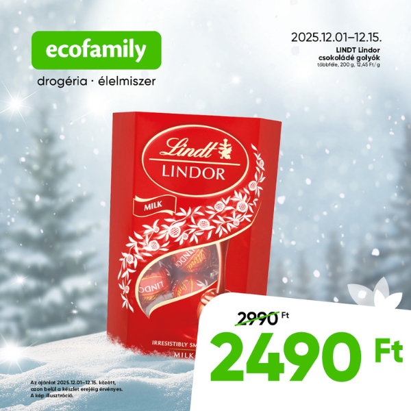 Ecofamily: Lindt akció