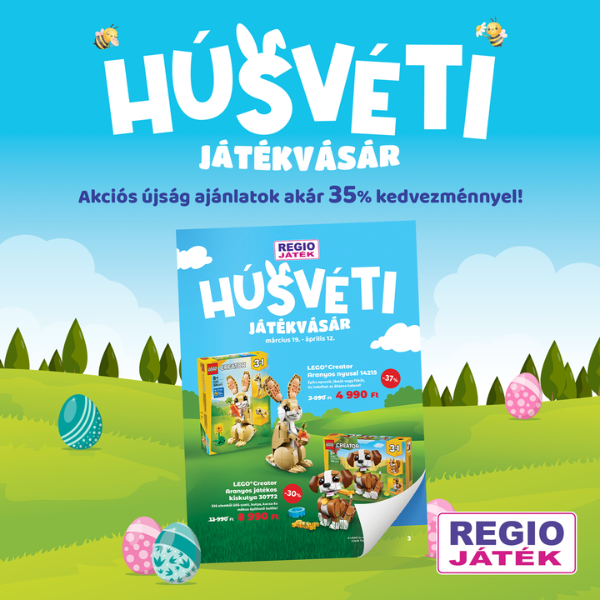 REGIO Játék: Akár 35% kedvezmény