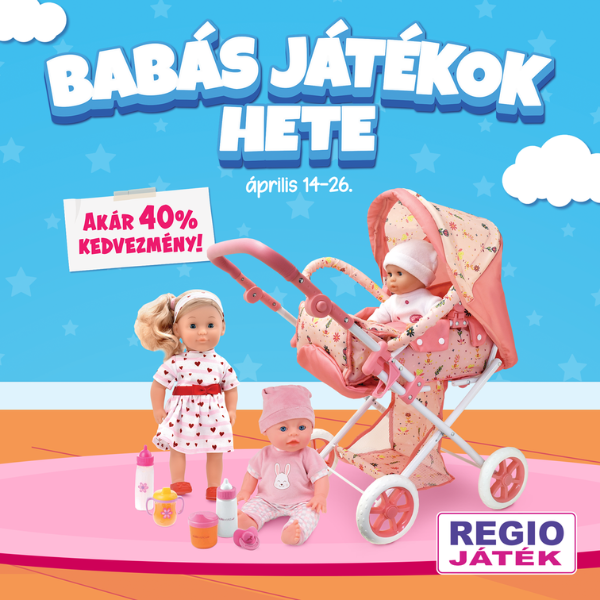 REGIO Játék: Akár 40% kedvezmény