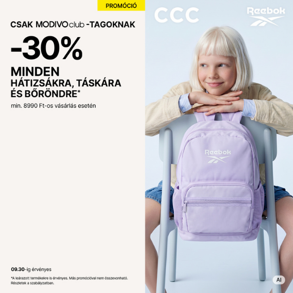 CCC: 30% kedvezmény
